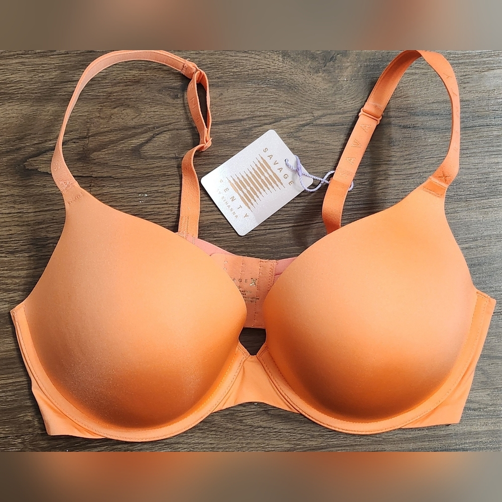 Savage X Fenty Orange Bra